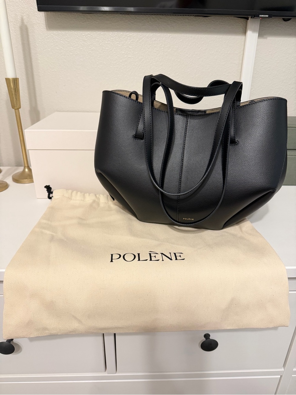 Polene Cyme Mini - Noir
